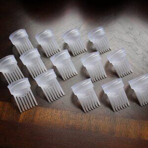 L'Oreal Hair Dye Applicator Brush Plastic Comb Tip - 14 pc